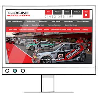 Saxon Motorsport website